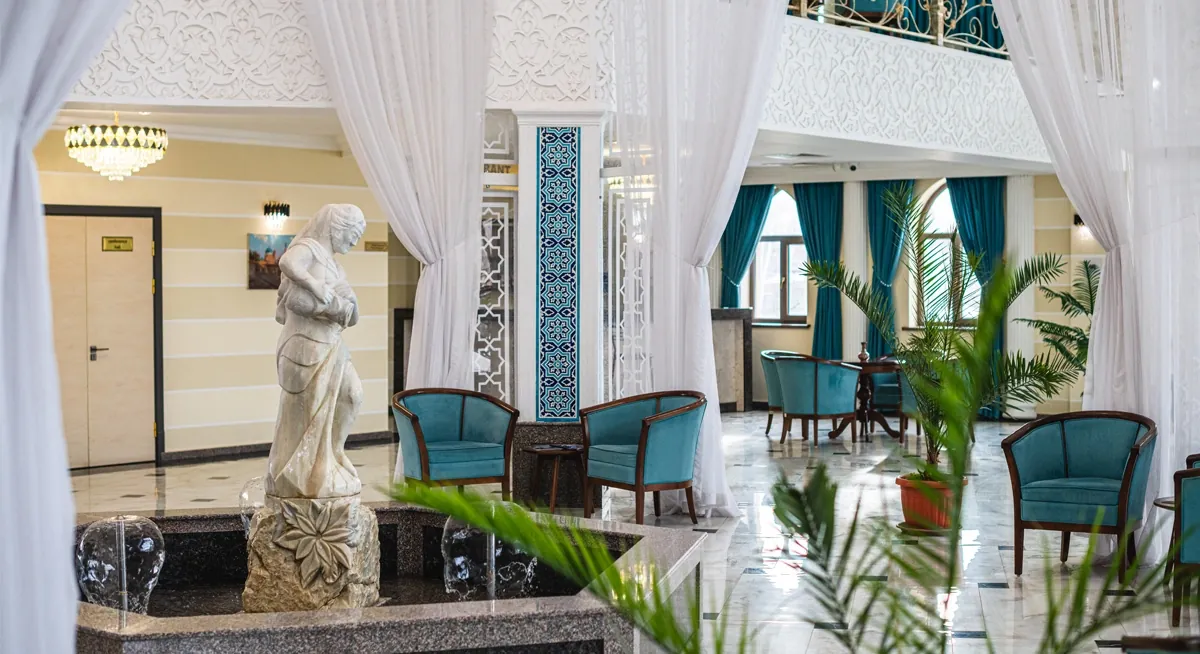 Hotel interior at Khiva Residence Hotel, Khiva — view 1