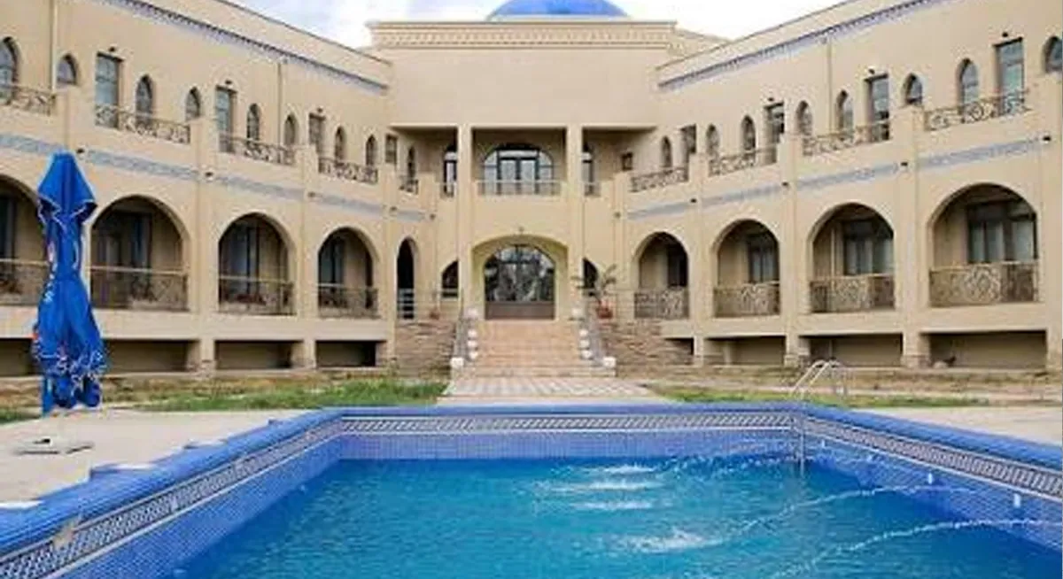 Swimming pool at Khiva Residence Hotel