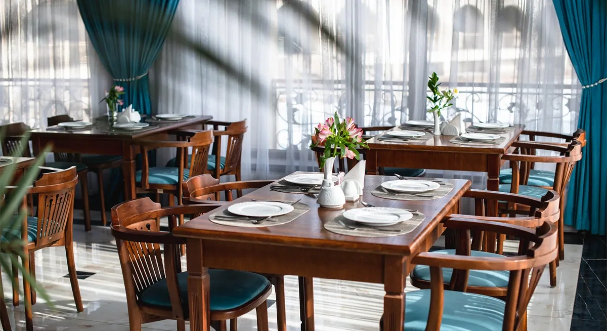 Restaurant at Khiva Residence Hotel, Khiva — view 1