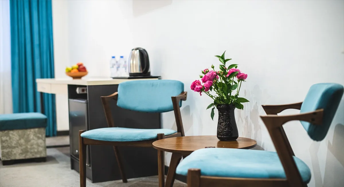 Guest room overview at Khiva Residence Hotel, Khiva