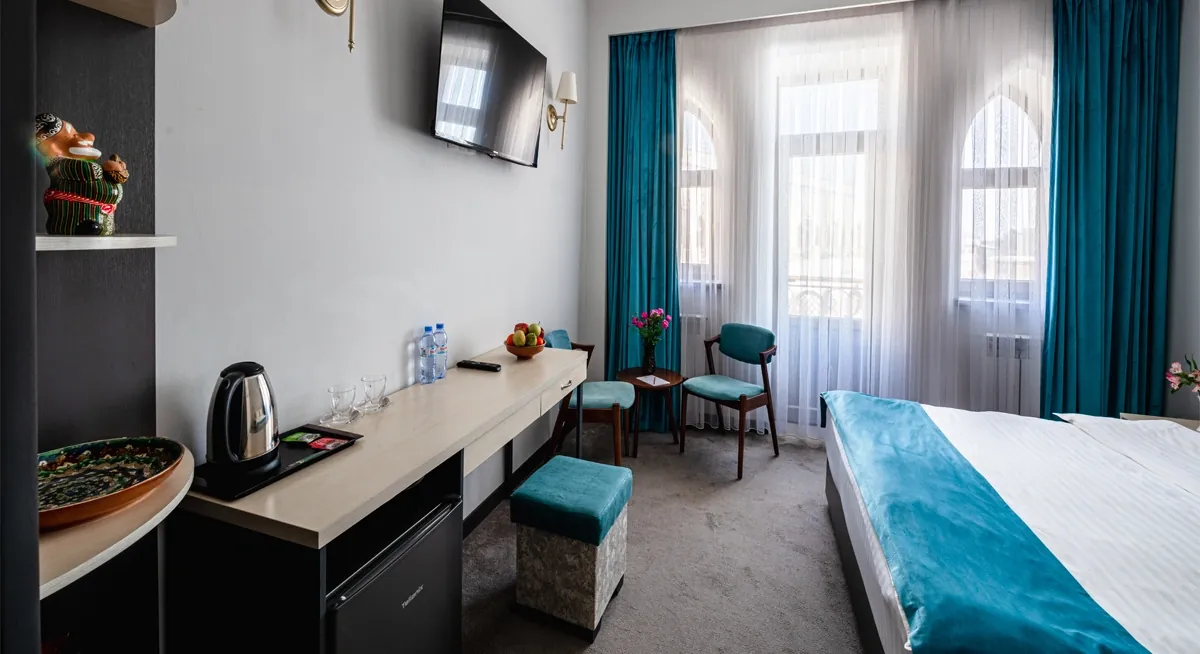 Guest room at Khiva Residence Hotel, Khiva — view 1